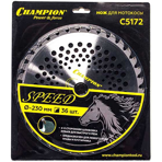   Champion Speed 36/230/25,4
